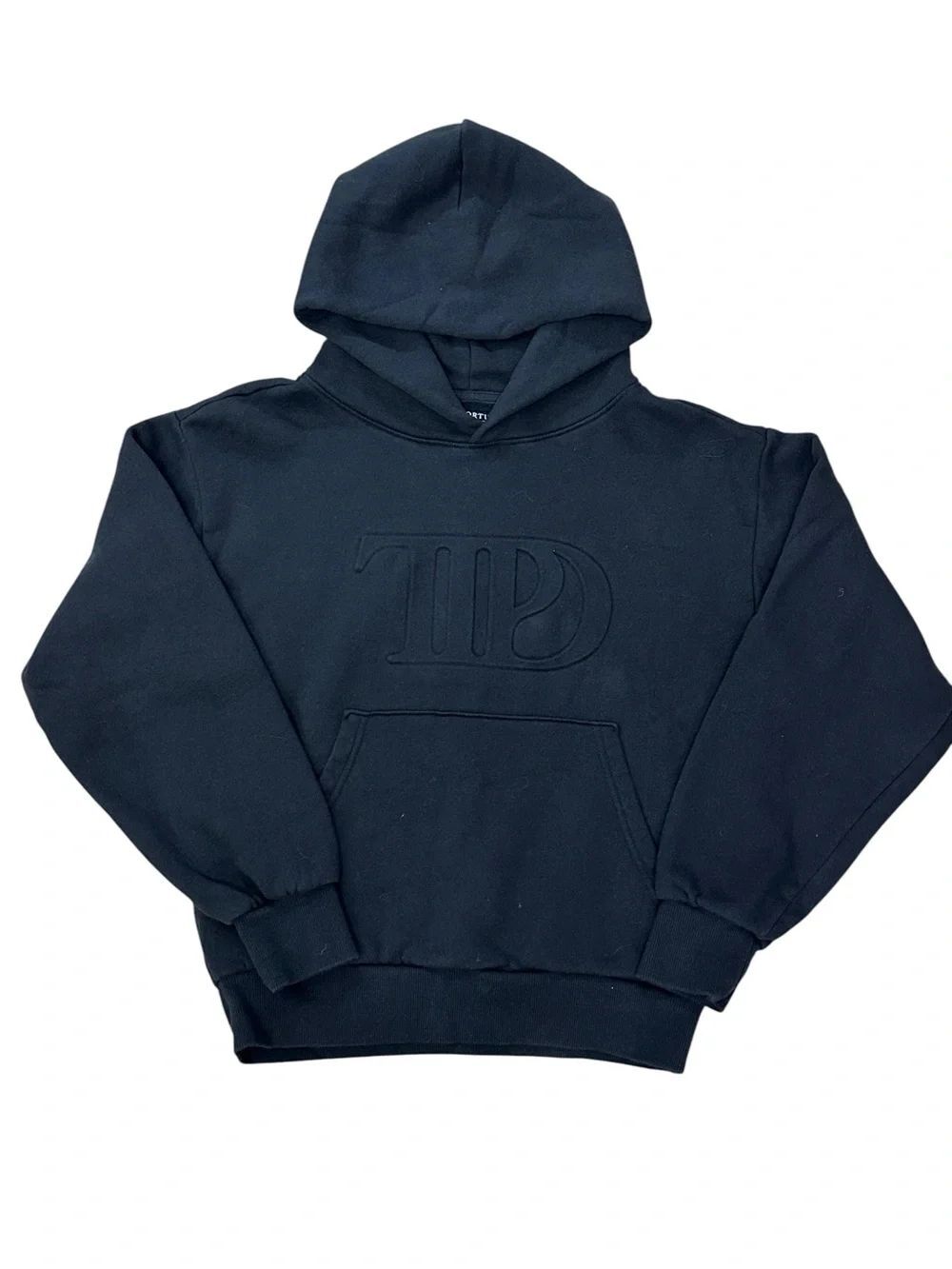 Taylor Swift TTPD Black Embossed Hoodie and Sweatpants Set Black Size Small - Picture 4 of 13